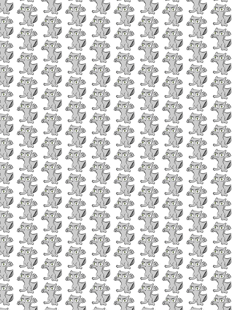 Thumbnail 3 of 3, Scarf, Squirrel Rage designed and sold by Gee666.