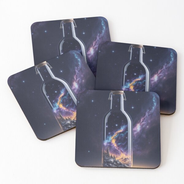 Item preview, Galaxy in a Bottle Fantasy Message Milkyway Stars Deep Space designed and sold by Stefan Ivanov.