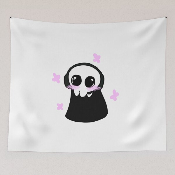 Item preview, Cute Ghost Creature designed and sold by Dragonkitty11.