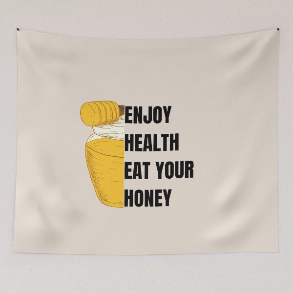 Artikelvorschau, Enjoy health eat your honey healthy food entworfen und verkauft von PetalPrints.