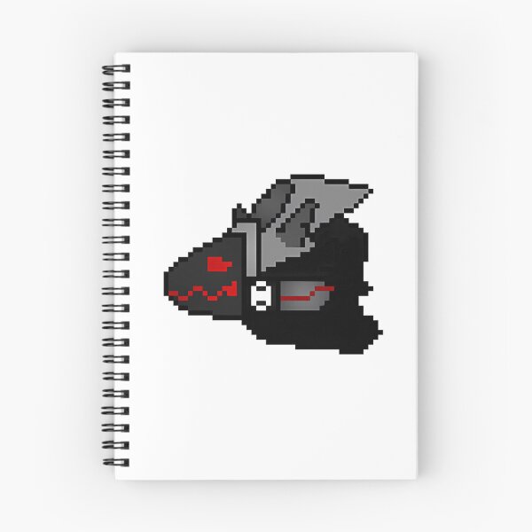 Item preview, Protogen Pixel Art in Gray Red and Black designed and sold by SuperHaven.