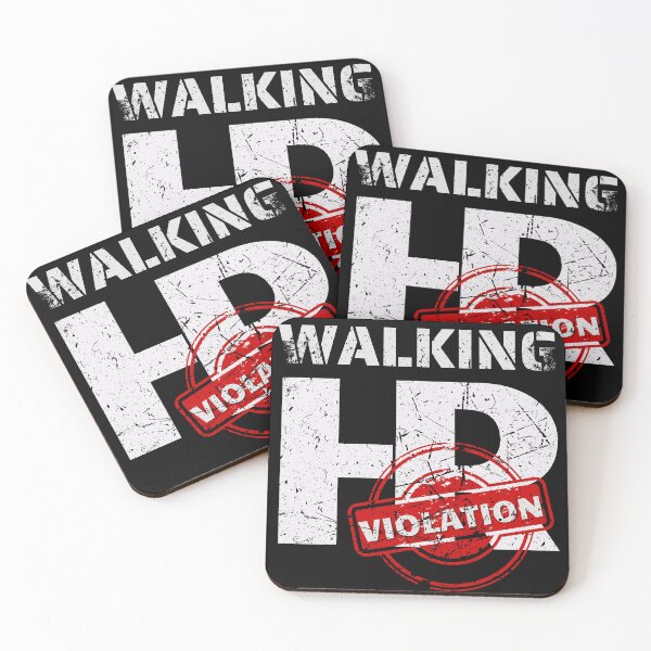 Item preview, Funny Walking HR Violation Retro Sunset HR Professional Day designed and sold by SuccessSK.