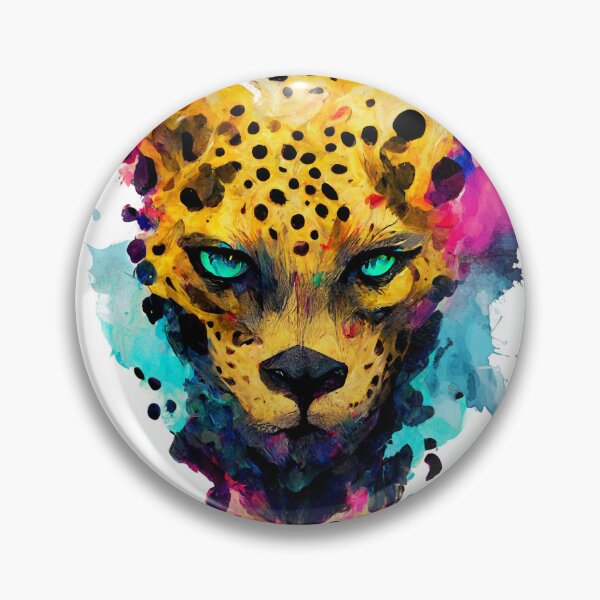 Item preview, Cheetah made with Abstract Ink Brush Drops designed and sold by arvanitis.