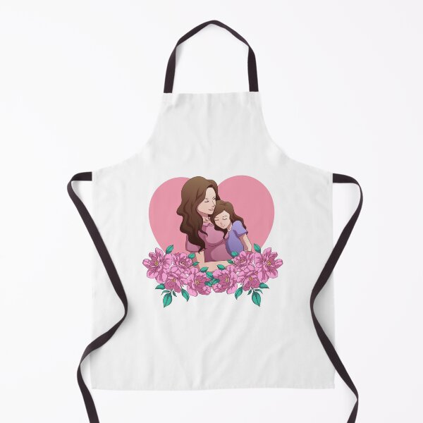 Item preview, daughter leans on mother’s shoulder, Mother and daughter, mother’s day designed and sold by quanlh.