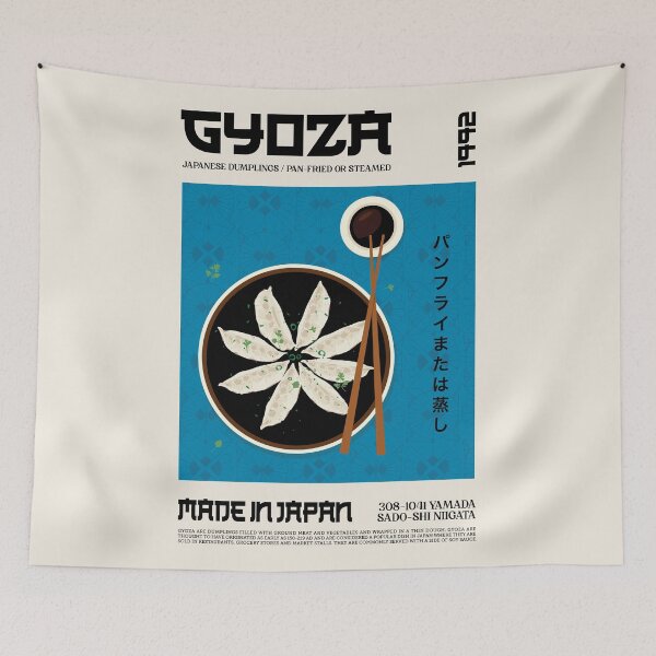 Item preview, Gyoza Wall Art designed and sold by SurfolioPrints.