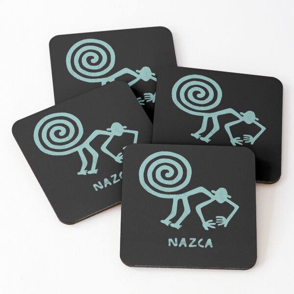 Item preview, Nazca Lines Monkey designed and sold by Merch Madness.