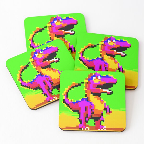 Item preview, Dinosaur Pixel Art  designed and sold by Puristock.
