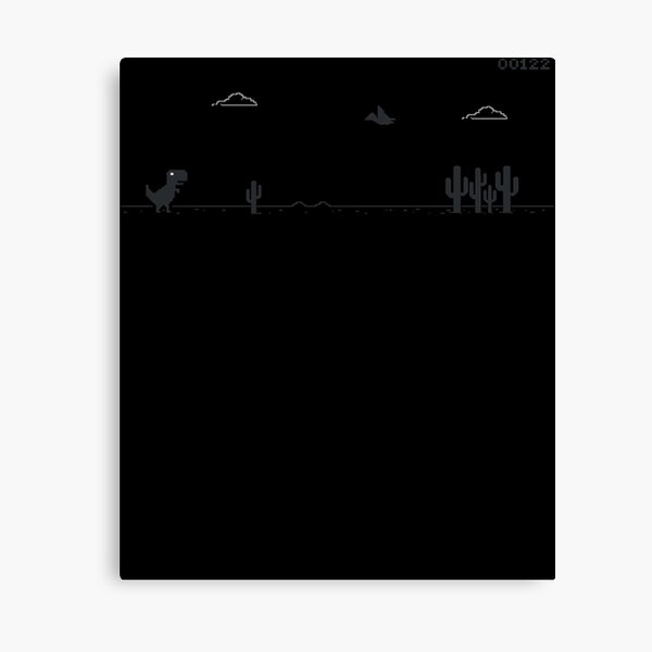 Offline T-Rex Game - Google Dino Run | Art Board Print