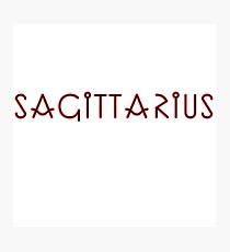 Sagittarius Photographic Print