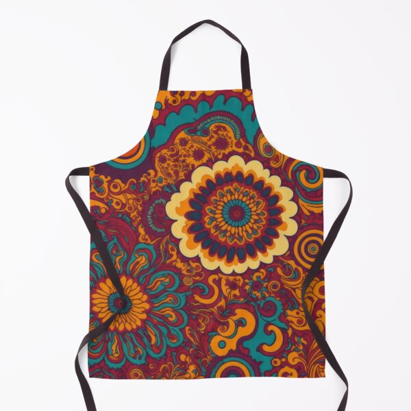 Item preview, Flower Power Colourful Flower Pattern designed and sold by druidwolfart.