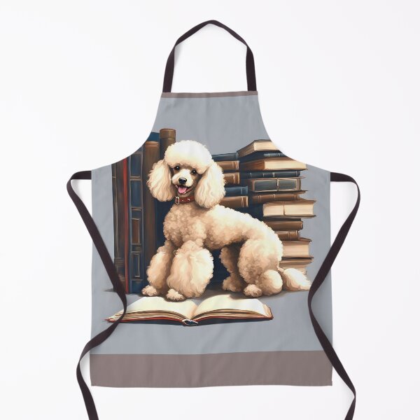 Item preview, Poodle Book Lover designed and sold by PetArt ⭐⭐⭐⭐⭐.