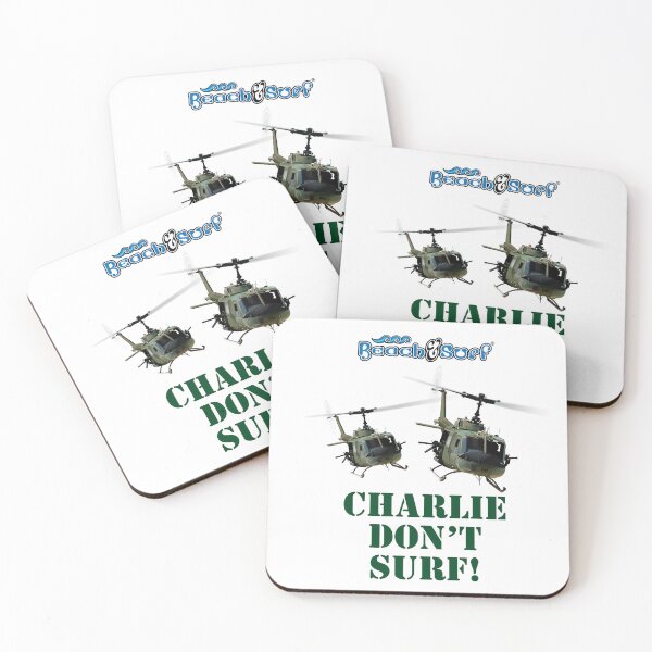 Item preview, Many 'Charlie Don't Surf' Design Items - Beach Surfing Print - Beach & Surf designed and sold by Billers Art.