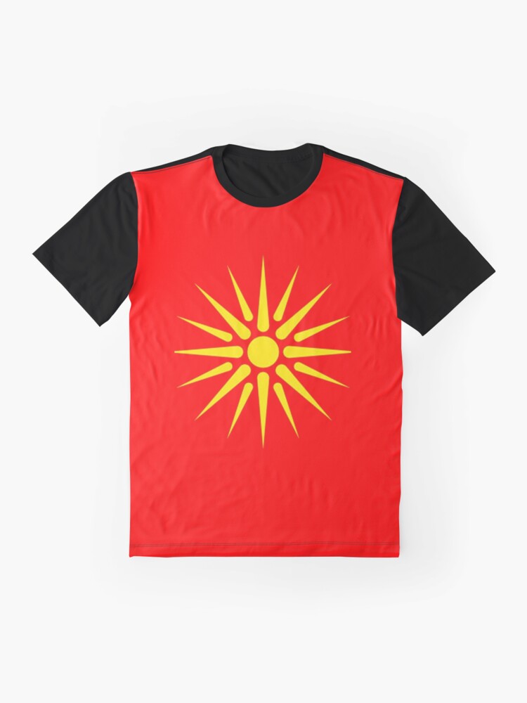 "Flag of Macedonia" T-shirt by Verbital | Redbubble