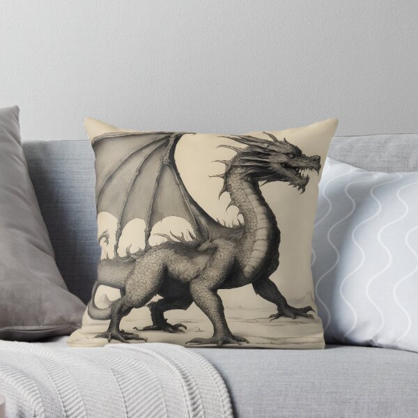 Item preview, Medieval illustration dragon designed and sold by Ody2000.