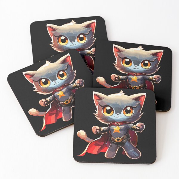 Item preview, Superhero cat designed and sold by TomFrontierArt.