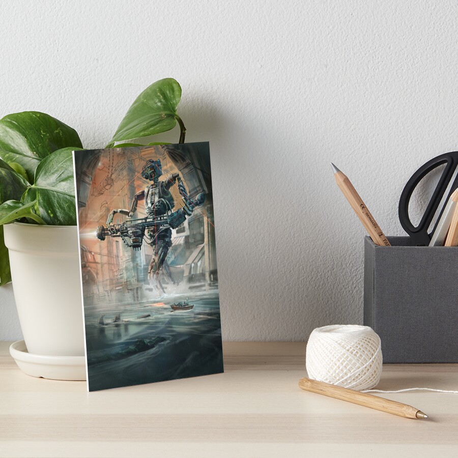 Item preview, Art Board Print designed and sold by Lefrog.