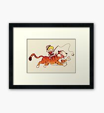 Calvin and Hobbes Framed Print