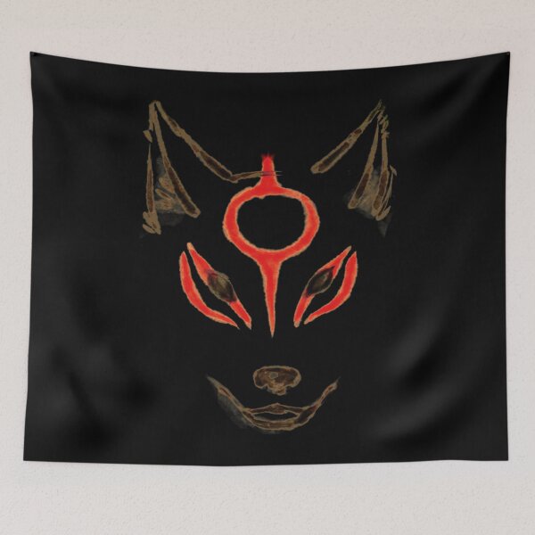 Item preview, Okami - Amaterasu Head Outline  designed and sold by ASHLEYENOSO.