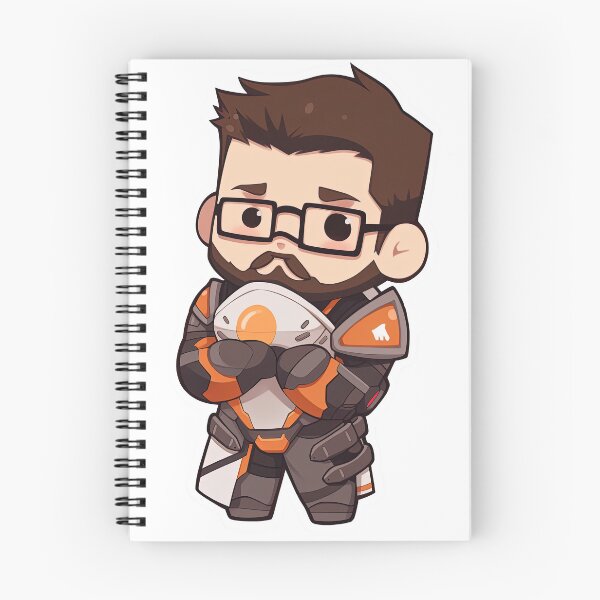 Artikelvorschau, Gordon Freeman – Half Life – Chibi – Ärger entworfen und verkauft von Splatter-arts.