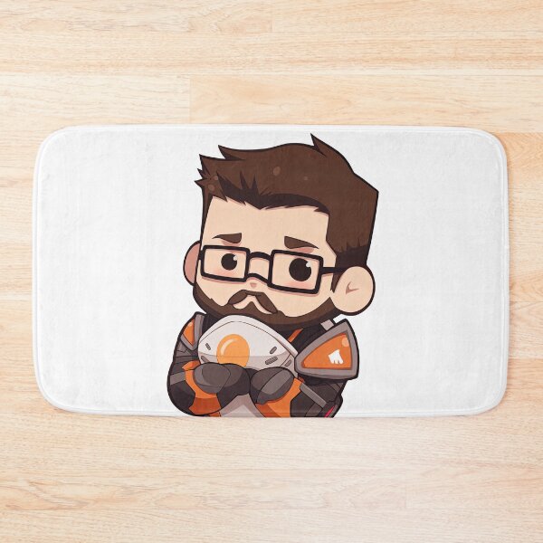 Item preview, Gordon Freeman - Half Life - Chibi - Trouble  designed and sold by Splatter-arts.