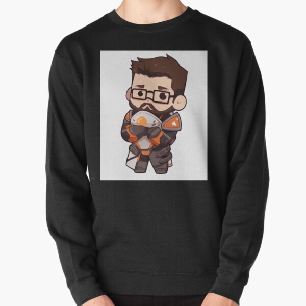 Aperçu de l'œuvre Gordon Freeman - Demi-vie - Chibi - Trouble créée et vendue par Splatter-arts.