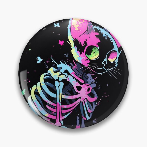 Item preview, X-ray Cat - Neon Zombie  designed and sold by Splatter-arts.