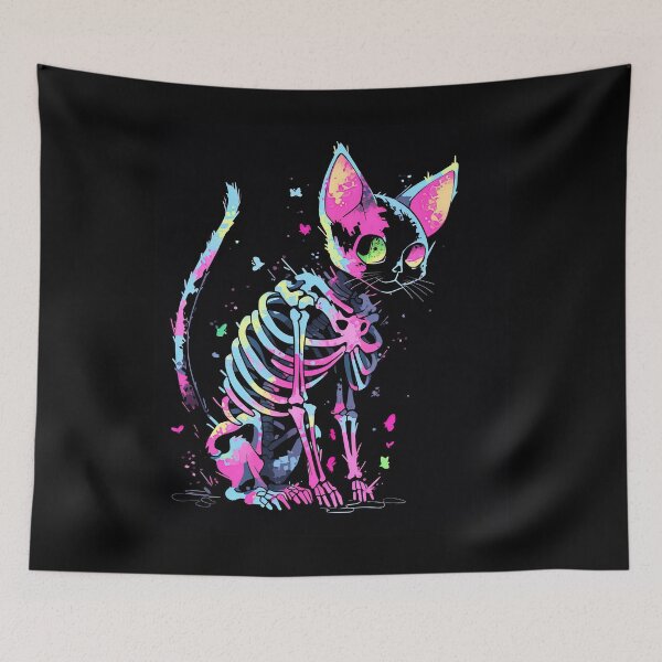 Item preview, X-ray Cat - Neon Zombie  designed and sold by Splatter-arts.
