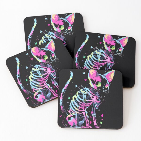Item preview, X-ray Cat - Neon Zombie  designed and sold by Splatter-arts.