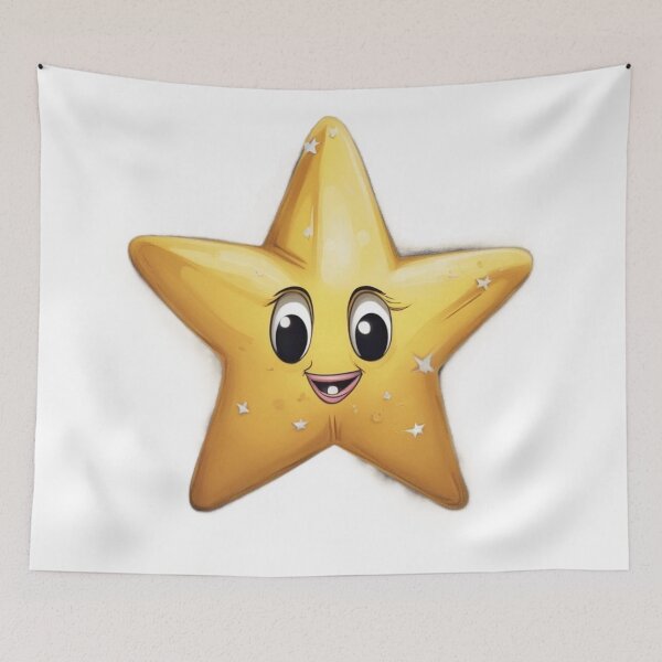 Item preview, Funny yellow star designed and sold by Hassan Aamara.