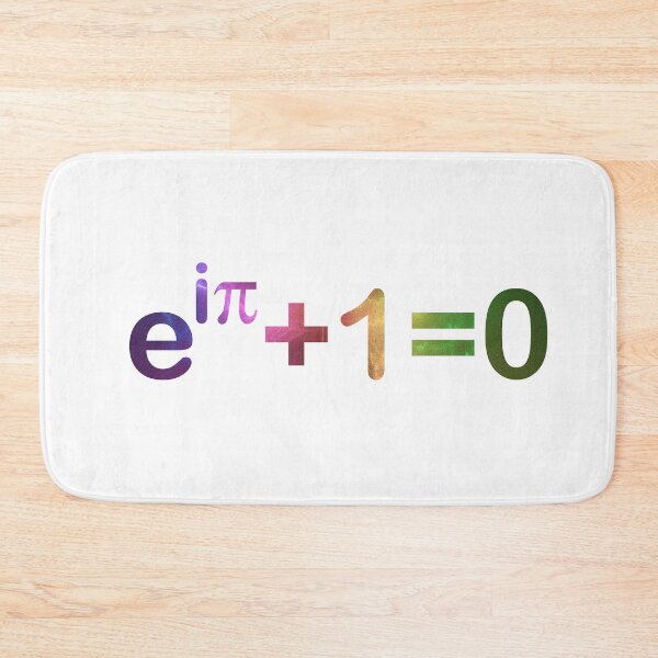 Item preview, Euler's identity colorful designed and sold by lakitzi.