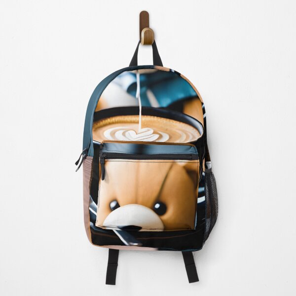 Item preview, Teddy drinking coffee in a coffee shop designed and sold by Colin Bentham.