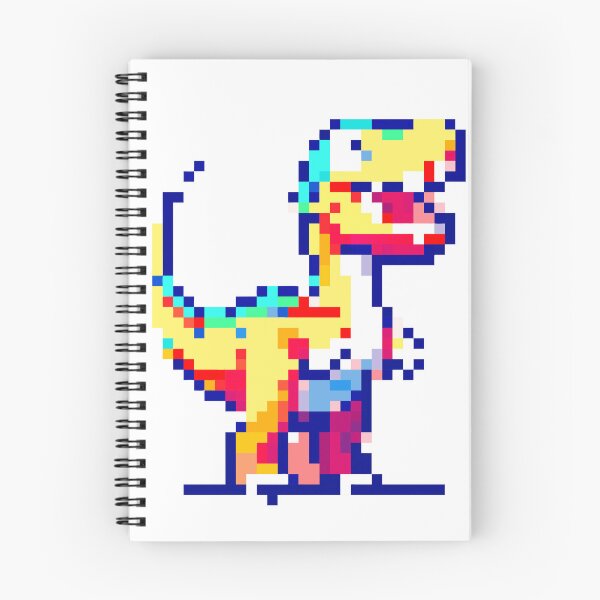 Item preview, Cute Dinosaur Pixel Art designed and sold by Puristock.
