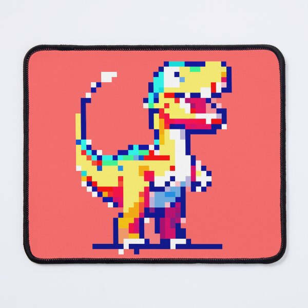 Item preview, Cute Dinosaur Pixel Art designed and sold by Puristock.