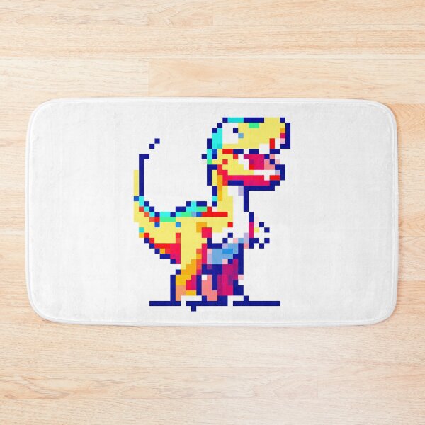 Item preview, Cute Dinosaur Pixel Art designed and sold by Puristock.
