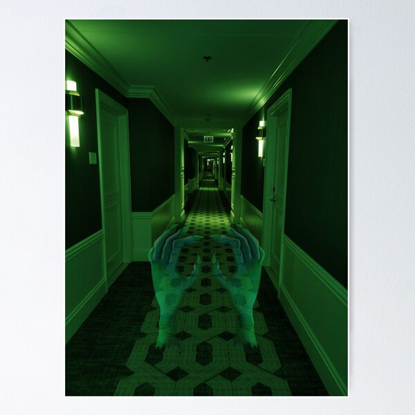Haunted Hallway Poster for Sale by ClaireBearNyc