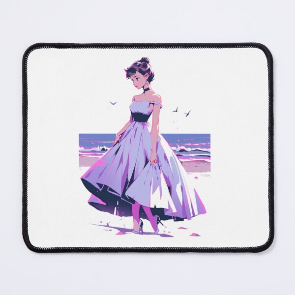 Item preview, Lady on the beach designed and sold by CastleCloud9.