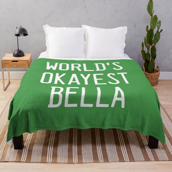 Item preview, World's Okayest Bella designed and sold by TimespunThreads.