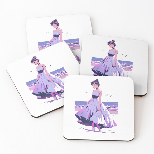 Item preview, Lady on the beach designed and sold by CastleCloud9.