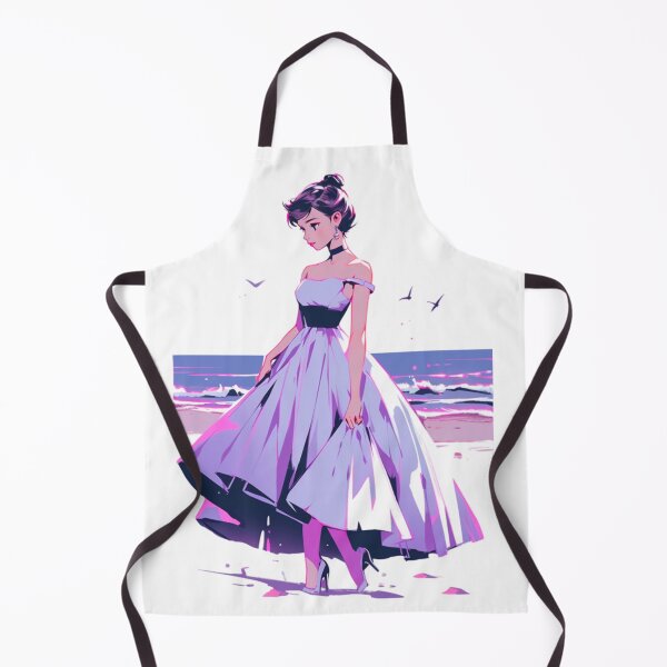 Item preview, Lady on the beach designed and sold by CastleCloud9.