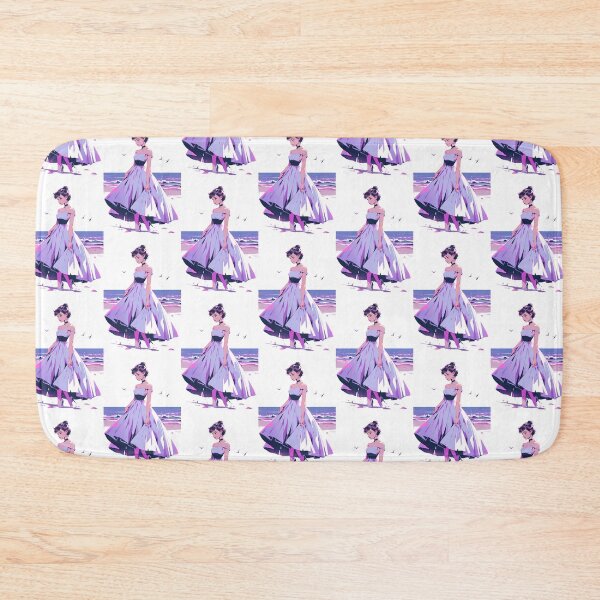 Item preview, Lady on the beach designed and sold by CastleCloud9.
