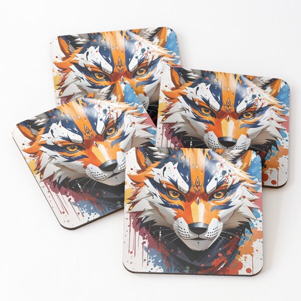 Item preview, wolf head designed and sold by Travellerx.