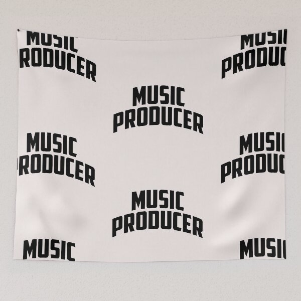 Item preview, music producer - black text designed and sold by WeGotThat.