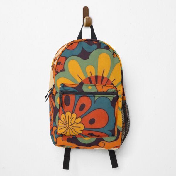 Item preview, Flower Power Colourful Flower Pattern designed and sold by druidwolfart.
