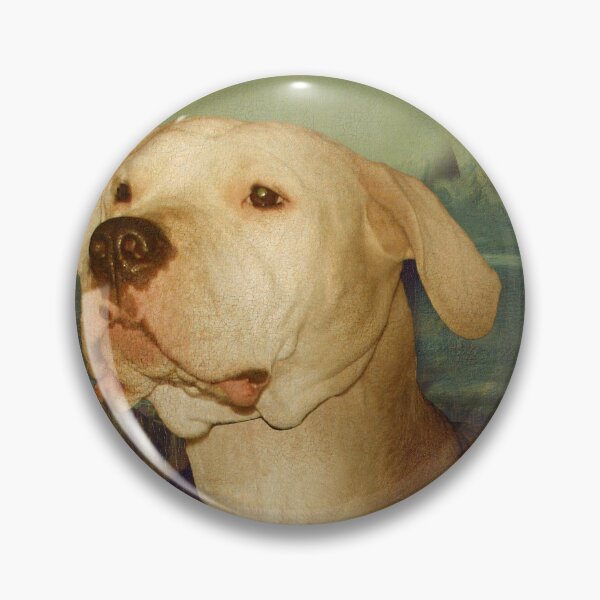 Item preview, Mona Lisa Argentine Dogo designed and sold by Furry And  Purry.