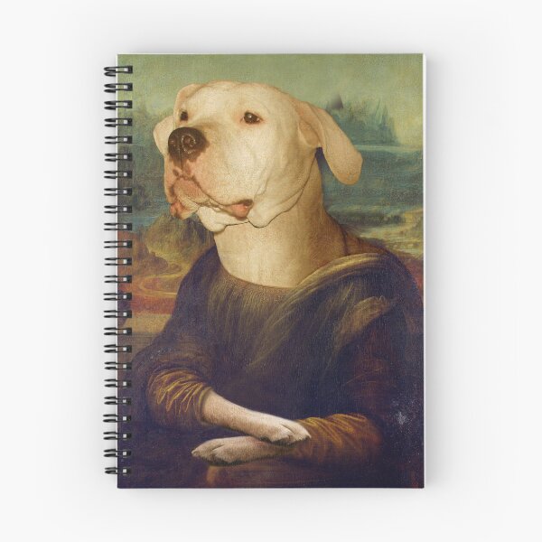 Item preview, Mona Lisa Argentine Dogo designed and sold by Furry And  Purry.