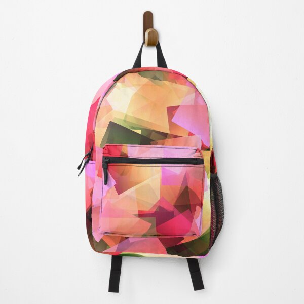 Item preview, Colorful Abstract Yellow, Red, Green, Pink Squares Pattern designed and sold by KaSaPo.