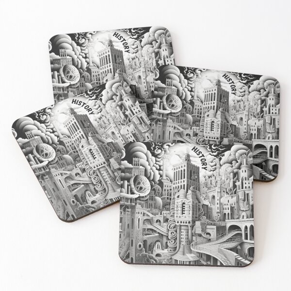 Item preview, School Subjects Labels History designed and sold by Lab4YourStyle.