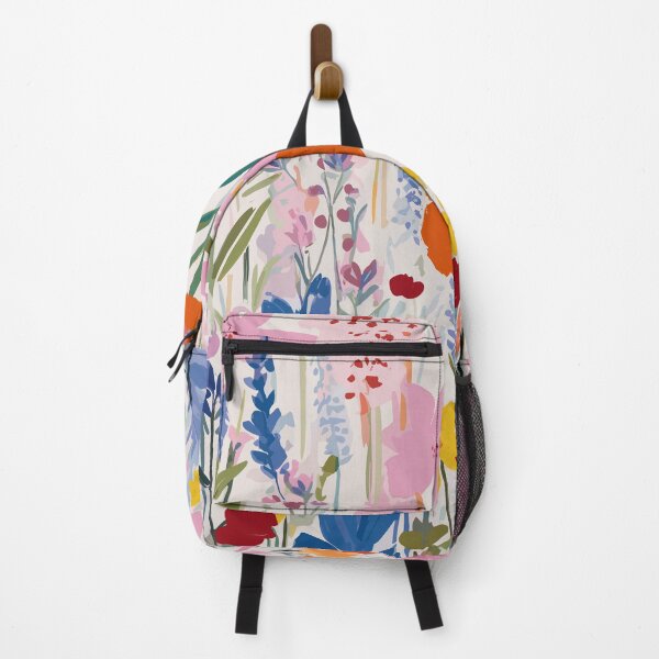 Item preview, Whimsical Wildflower Colourful Print designed and sold by meggydesigns.