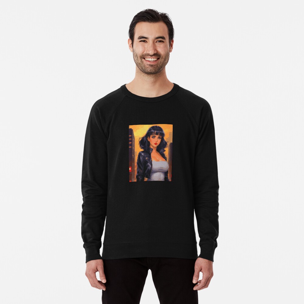 Item preview, Lightweight Sweatshirt designed and sold by 8bitglam.