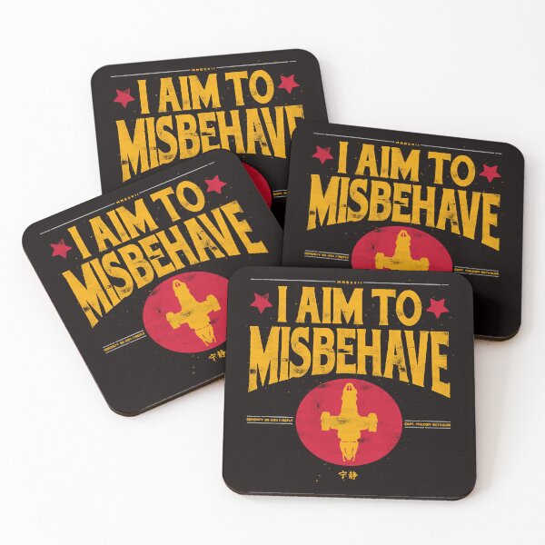 Item preview, I aim to Misbehave designed and sold by ShopGJVSA.